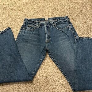 J Crew vintage bootcut denim jeans 34x34